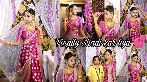 Finally Shaadi Kar Liya MUA Tuhina Sadhukhan Wedding Bridal Makeup