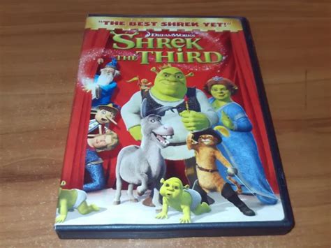 Shrek The Third Dvd 2007 Full Screen Version 3 664 Picclick