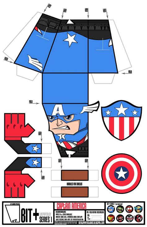 Captain America BIT By IdeatoPaperStudios Deviantart Com On