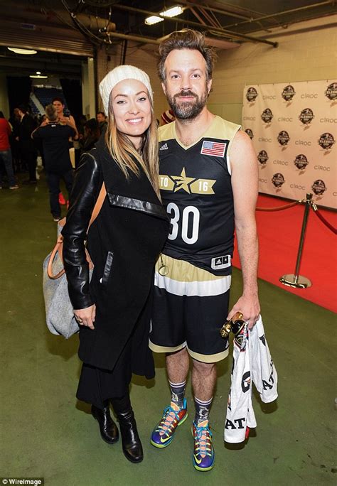 Olivia Wilde Cheers On Jason Sudeikis At The All Star Celebrity Game