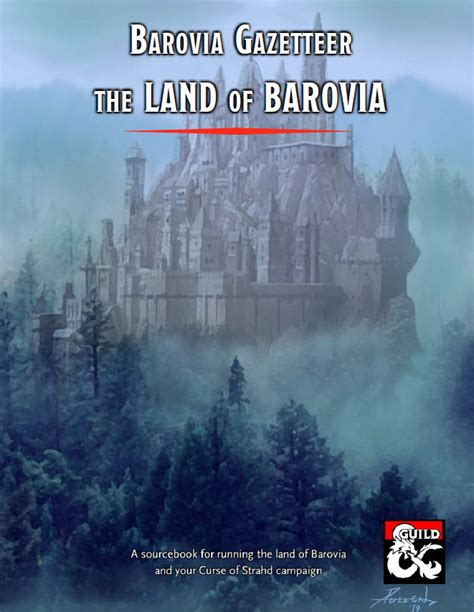 Barovia Gazetteer The Land Of Barovia Dungeon Masters Guild