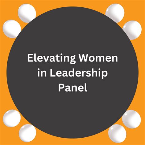 Elevating Women In Leadership Panel Student Experience Network