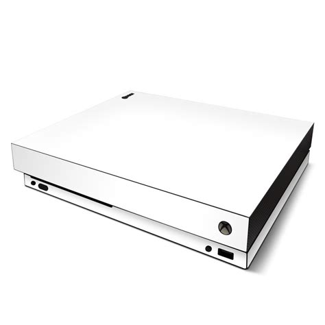 Microsoft Xbox One X Skin Solid State White By Solid