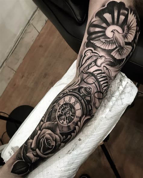 Sleeve tattoos are the ultimate tattoo dream for many. Arm sleeve tattoo by the amazing dodepras. Lion Ink Tattoo ...