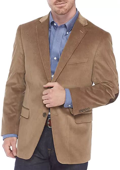 Saddlebred® Corduroy Sport Coat With Elbow Patches Belk