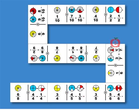 Manitos Domino Gigante De Fracciones Multiplicacion The Best Porn Website