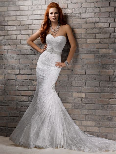 Strapless Sweetheart Mermaid Wedding Dresses