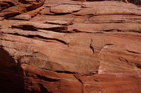 Detail Layers Of Red Sandstone Stock Photo Image Of Utah Geology