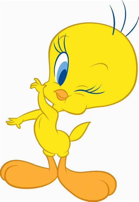Tweety Bird With Flowers Clip Art Library