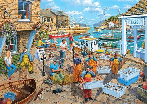 Ravensburger Fishermans Life Puzzle 1000 Piece Uncle Petes Toys