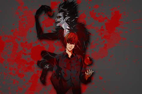 Death Note Light Yagami Wallpaper Photoshop By Okamikage12 On