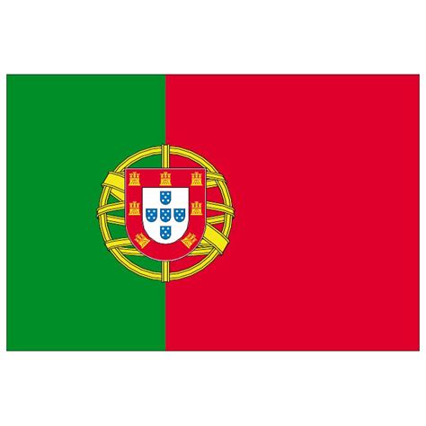 Portugal Flageps Royalty Free Stock Svg Vector