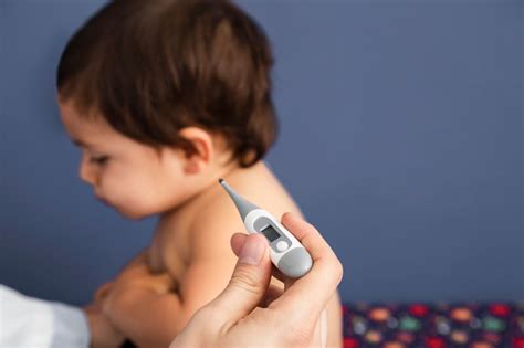 How To Check Your Babys Fever With A Thermometer