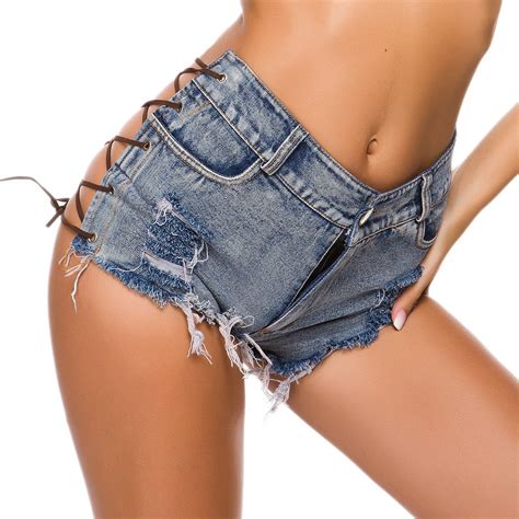 High Waist Sexy Womens Jeans Denim Shorts 2021 Summer Denim Cotton