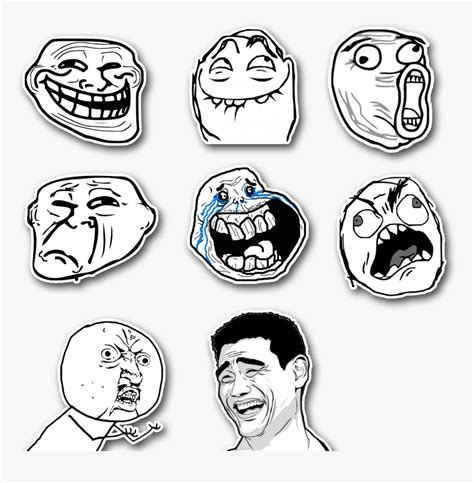Transparent Troll Face Troll Face Faces Hd Png Download Kindpng