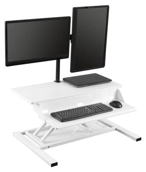 Best standing desks full reviews: AirRise Pro - White Adjustable Standing Desk Converter ...
