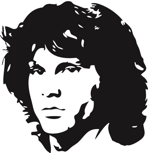 Stickers Jim Morrison The Doors Musiquechanteurs Groupes Etc