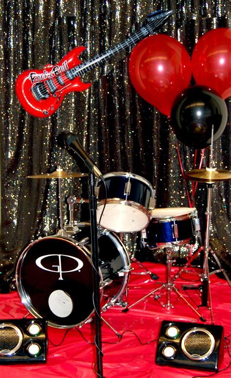 Themed Party Gallery Makin Music Rockin Rhythms Rock Star Party Rock Star Party