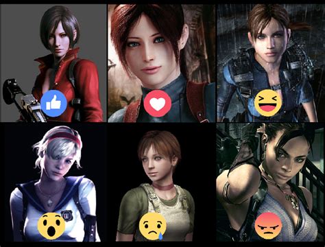 Resident Evil Females Resident Evil 6 Ada Wong Claire Redfield Jill