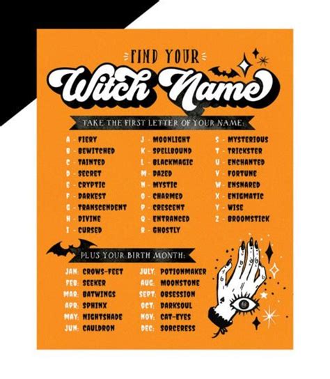 Witch Name Finder Hostess With The Mostess