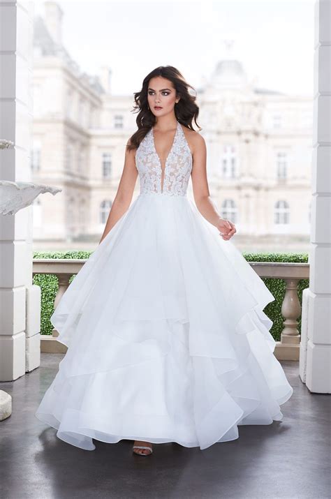 Lavish Ball Gown Wedding Dress Style 4855 Alencon Lace Wedding