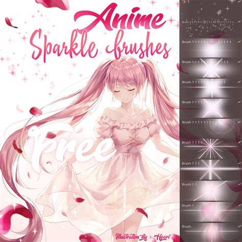 You might just create the next big thing. Free Anime Sparkle brush pack Procreate | Procreate ...