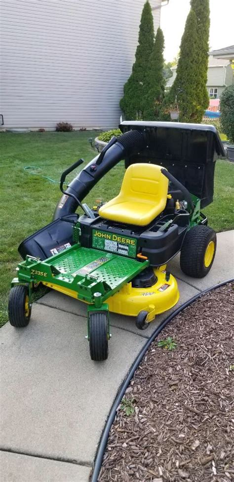 2017 John Deere Z335e 20 Hp V Twin Dual Hydrostatic 42 Zero Turn Lawn