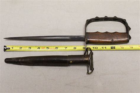 Us Ww1 M1917 Trench Knife Lfandc Dwu1001cxas Time Traveler Militaria