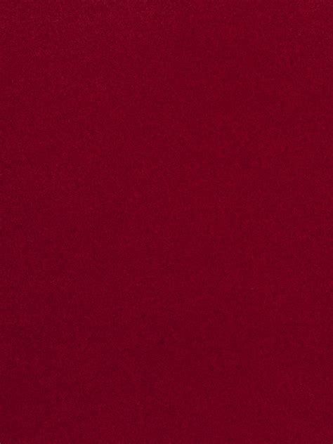 Scarlet Red Solid Texture Plain Wool Drapery And Upholstery Fabric