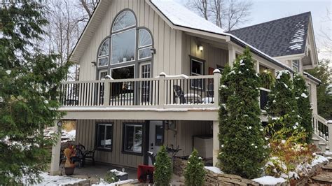 A winter wonderland awaits at this $1.395 million Wasaga Beach cottage