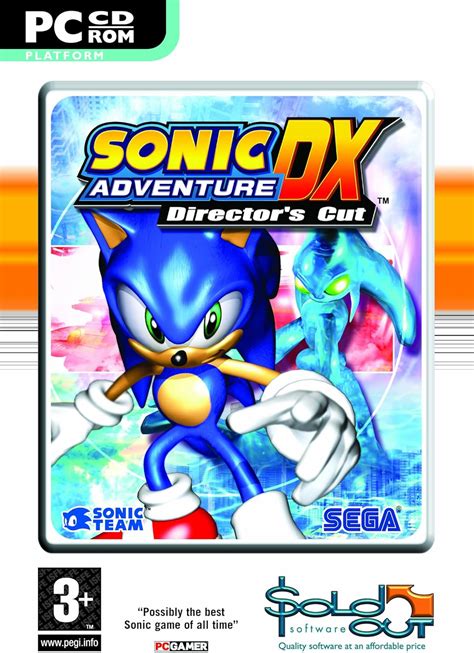 Sonic Adventure Dx Directors Cut Pc Cd Import Anglais Amazonfr