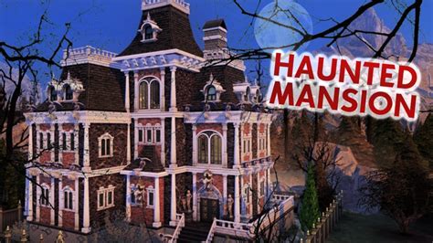Haunted Mansion Sims 4 Speed Build Youtube