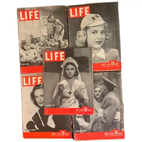 lot 4 vintage 1940s life magazine women of wwii a4 34 98 picclick