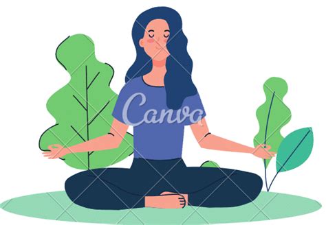 Woman Meditating Concept For Yoga Meditation Relax Healthy