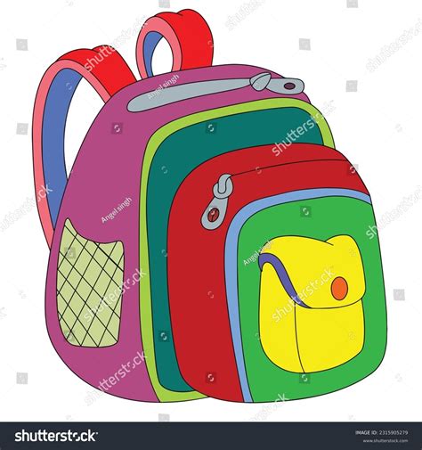 Share 162 School Bag Clipart Latest Vn