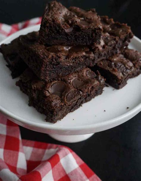Ultimate Fudgy Chocolate Brownies Bake With Amy