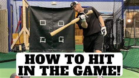 Tips To Hit Better In The Game Baseball Hitting Tips Youtube
