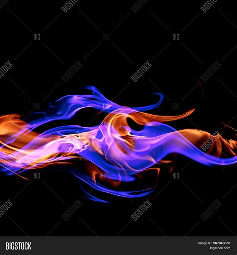 Fire Wave Colored Image And Photo Free Trial Bigstock
