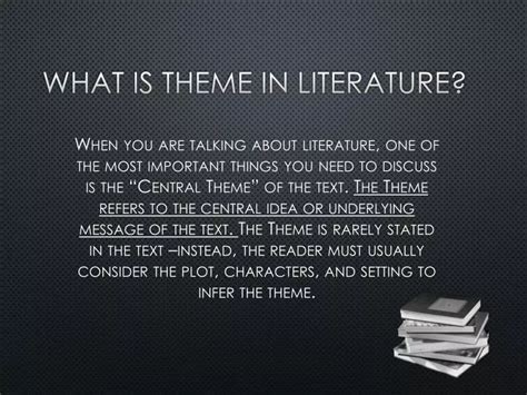 In Literature What Is Theme