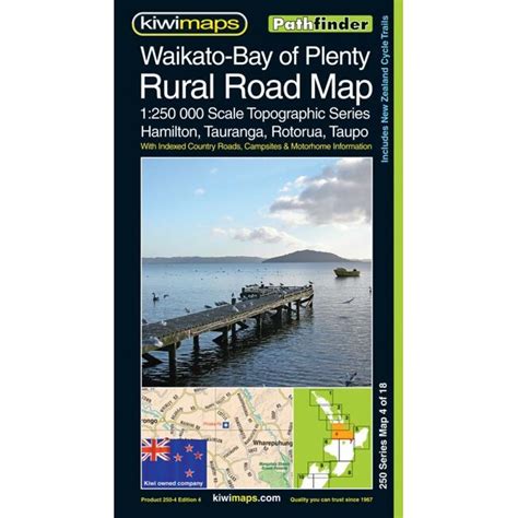 08 Wellington Wairarapa Rural Road Map Nz Geographica