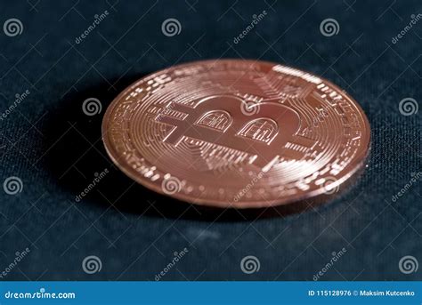 Copper Coin Crypto Currency Bitcoin Stock Photo Image Of Bitcoin