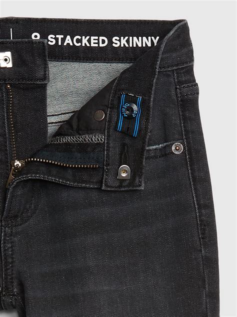 Teen Stacked Ankle Skinny Jeans With Washwell™ Gap