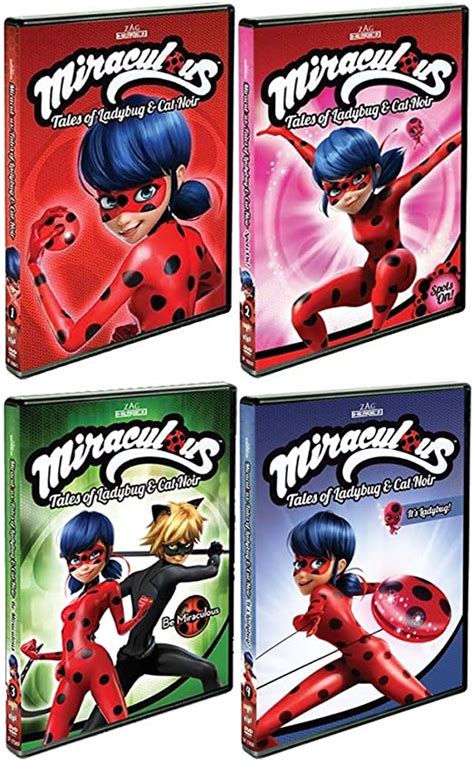 miraculous tales of ladybug and cat noir tv series dvd collection 26 episodes bonus