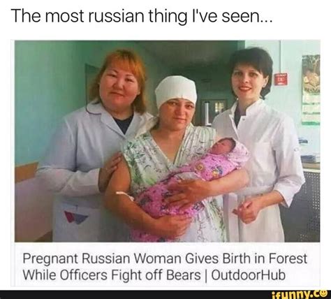 hahah the most russian thing i ve seen pregnant russian woman gives birth in forest