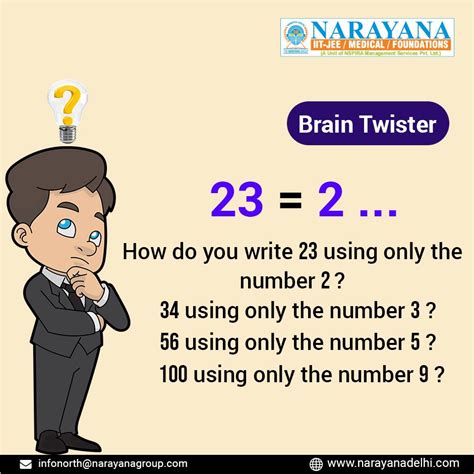 Can You Solve This Brain Twister Narayanadelhi Braintwister Brain