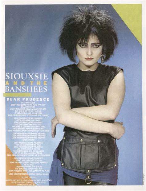 Siouxsie Siouxs Birthday Celebration Happybdayto
