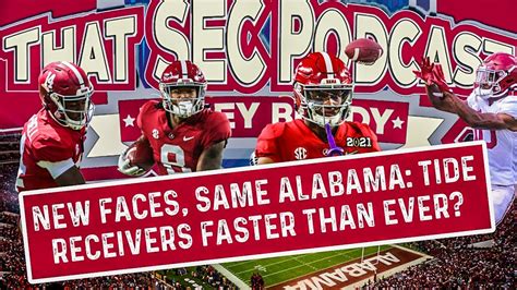 Alabamas Receivers Faster Than Ever Matt Rhea With An Interesting