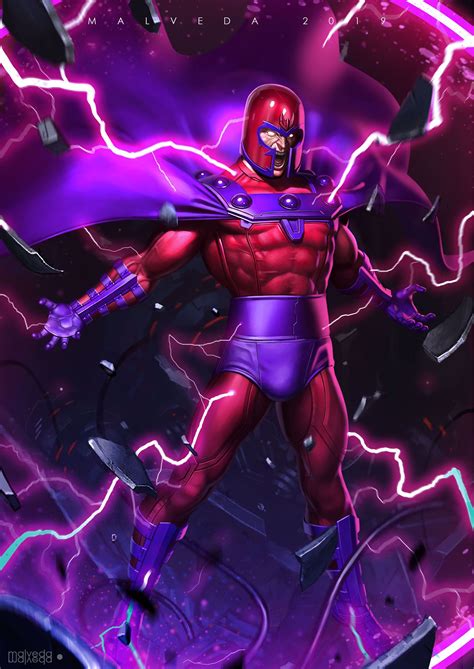 Magneto By Alex Malveda Marvel Characters Art Marvel Xmen Xmen