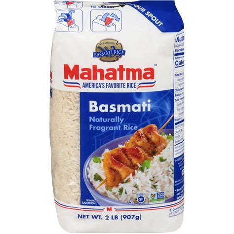 Mahatma Basmati Extra Long Grain White Rice 2 Lb Bag