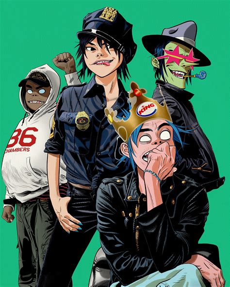 Everybody Looking Fine Noodle Looks So Grown Up Gorillaz Albums